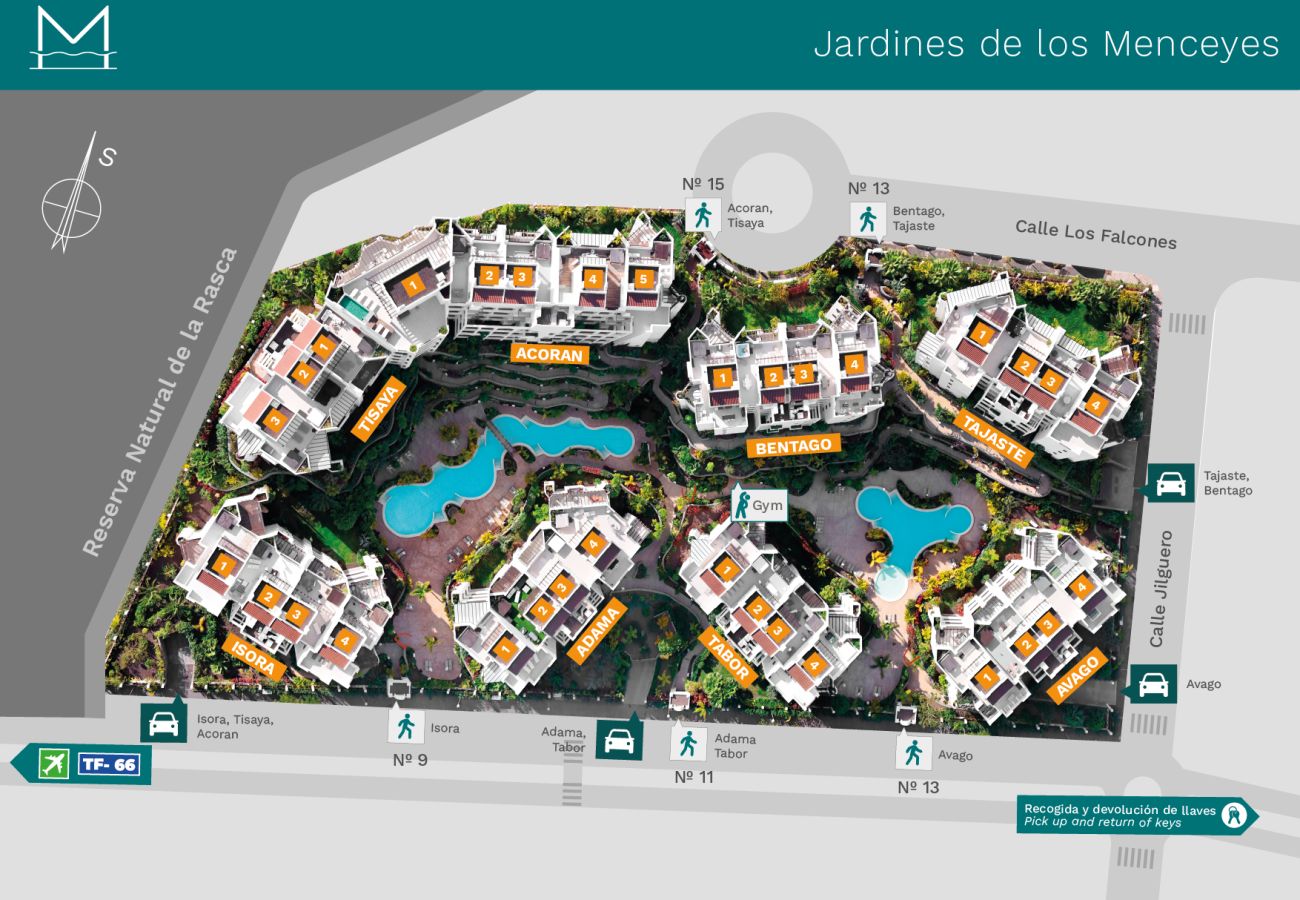Casa en Arona - Jardines - Adama 1.3 VISTA PISCINA 