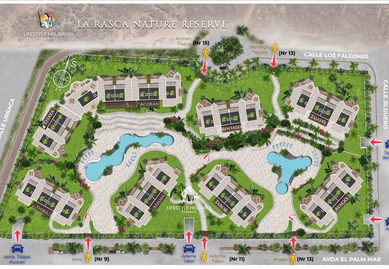 Casa en Arona - Jardines - Tabor 2.3 POOL VIEW