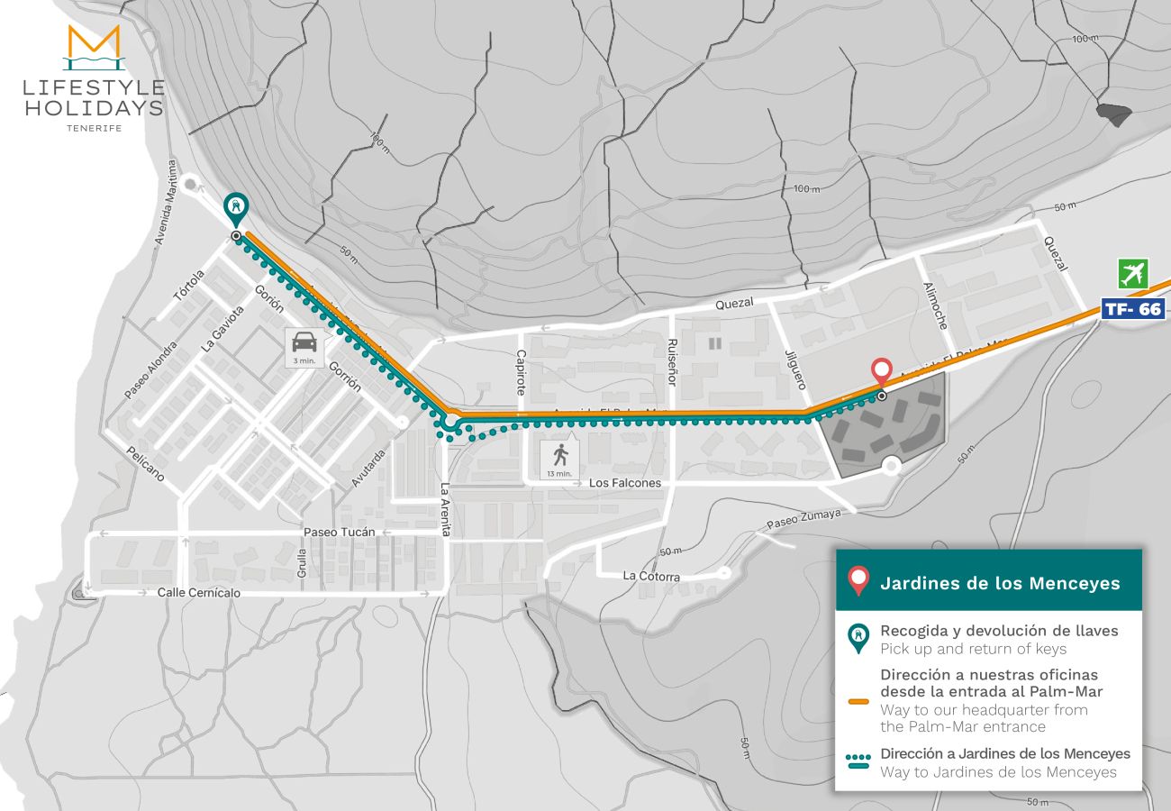 Huis in Arona - JARDINES - ISORA 0.3 GARDEN VIEW  