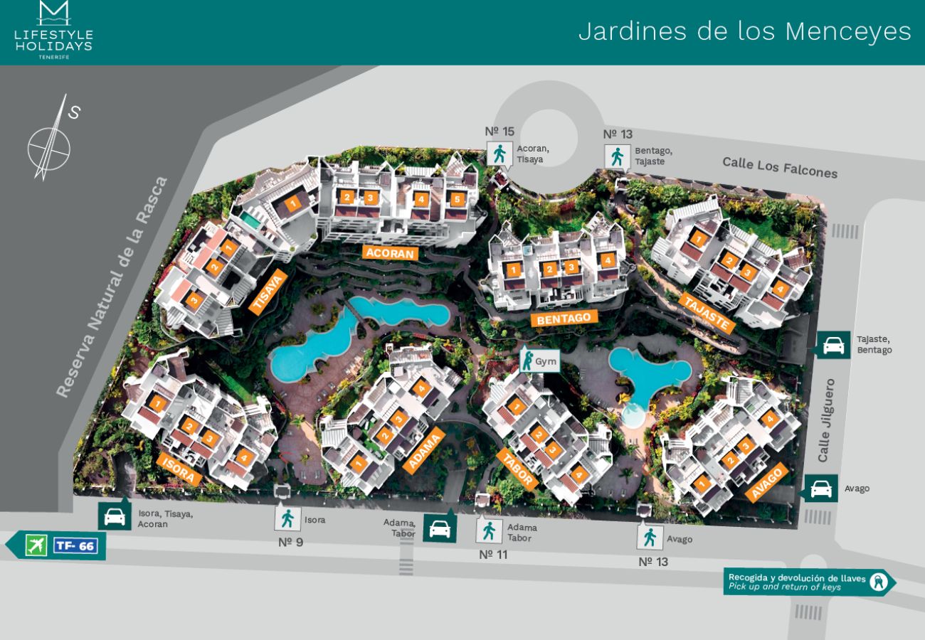 Huis in Arona - JARDINES - ISORA 0.3 GARDEN VIEW  