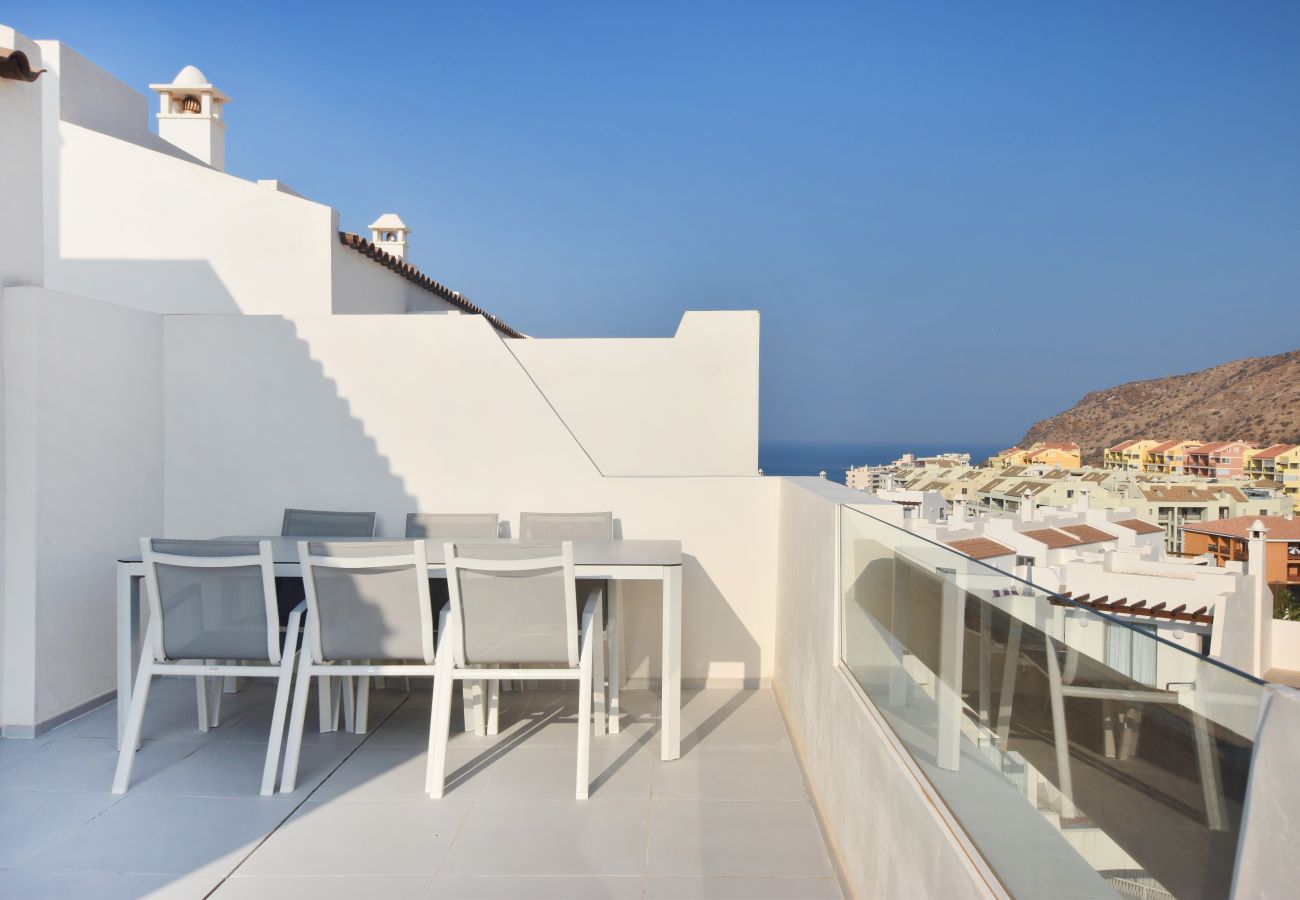 Dining table rooftop terrace