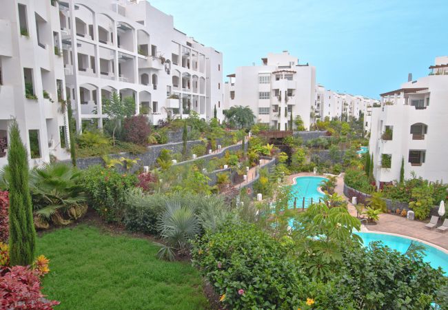 	Private luxury residential complex with swimming pools 
